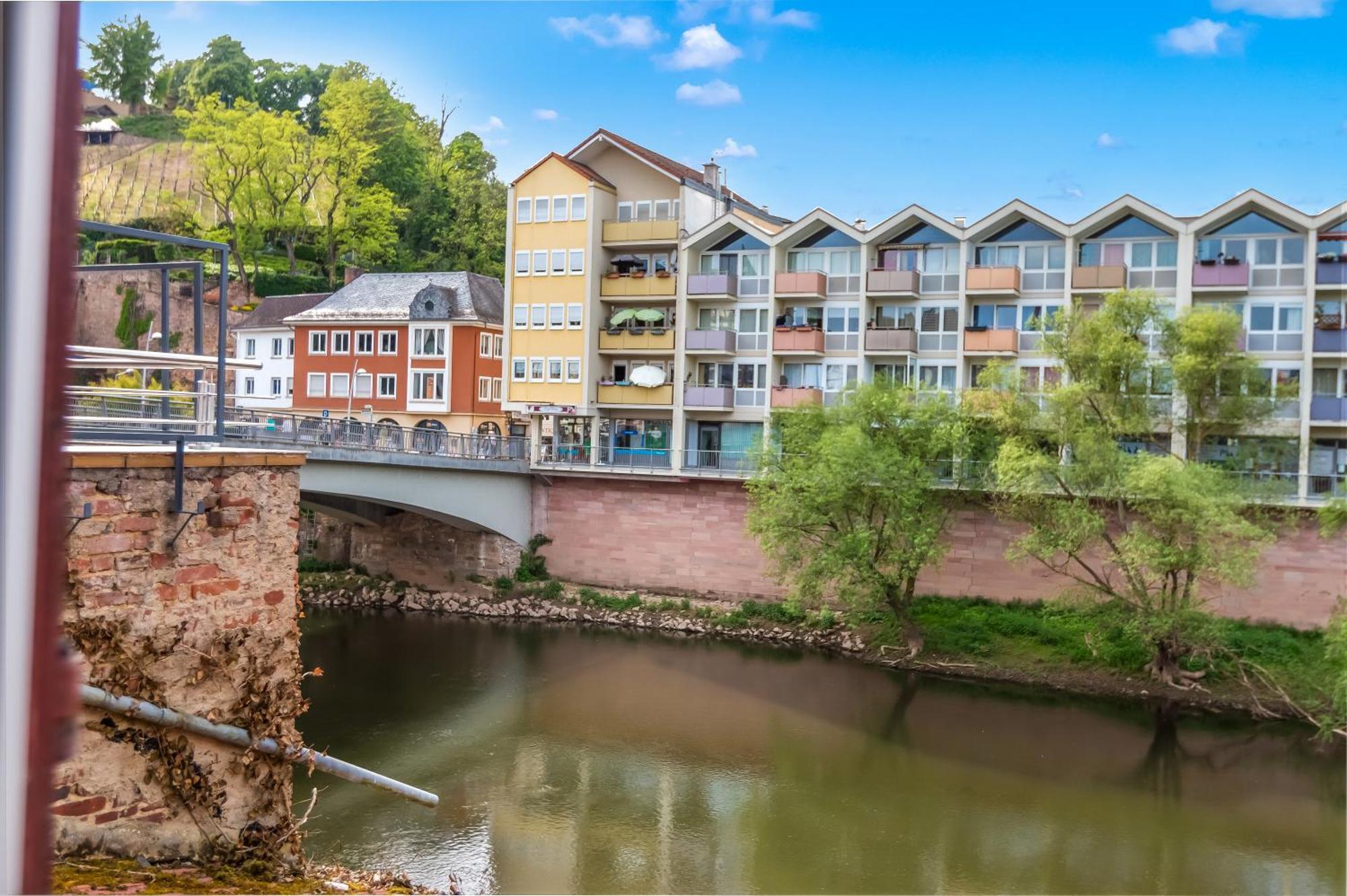 Altstadt Apartment Am Wasser Mit Parkplatz Und Grossem Garten Bad Kreuznach Exterior foto